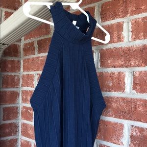 Navy blue dress